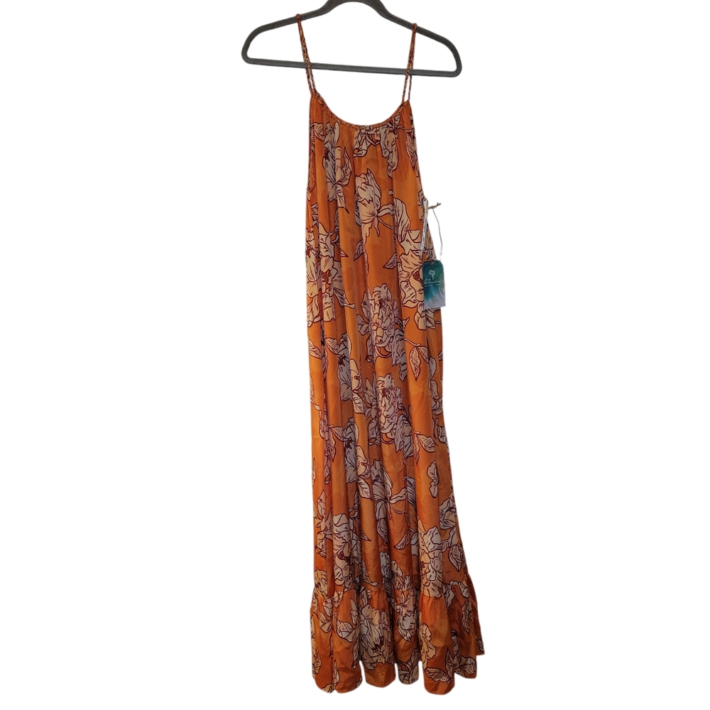 Free Destination Resort Dress, NWT, Maxi Dress, Floral, Flowy at Bottom, Woms M,